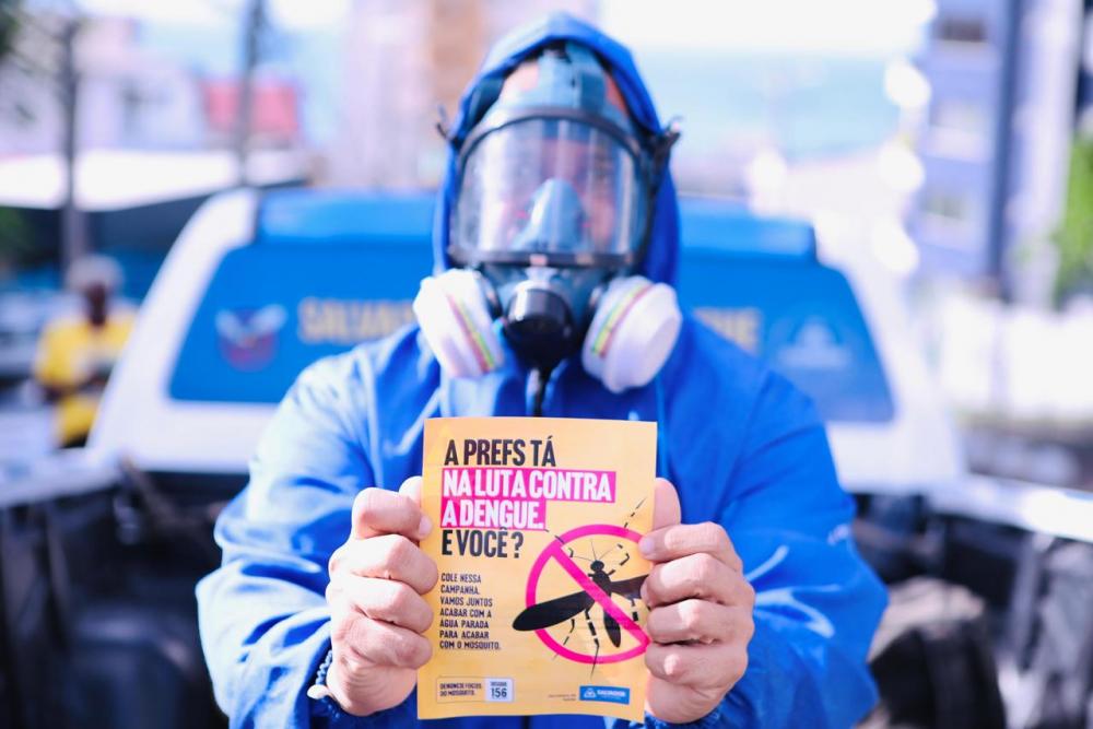 Salvador Contra a Dengue: SMS promove ações em todos os Distritos Sanitários nesta terça (26)