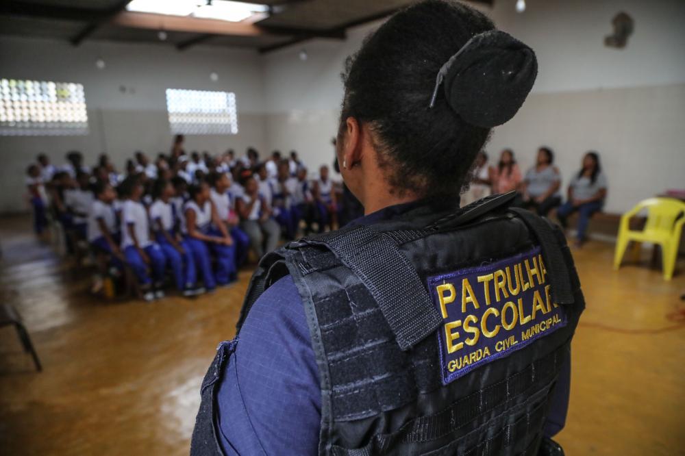 Guarda Municipal realiza ação antibullying em escola municipal