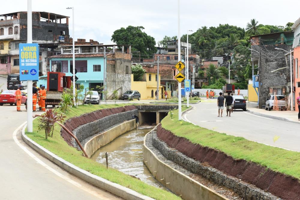 Salvador 475 anos: Prefeitura entrega obras viárias, Ecoponto e 20 sobrados no Subúrbio em nova etapa do Mané Dendê