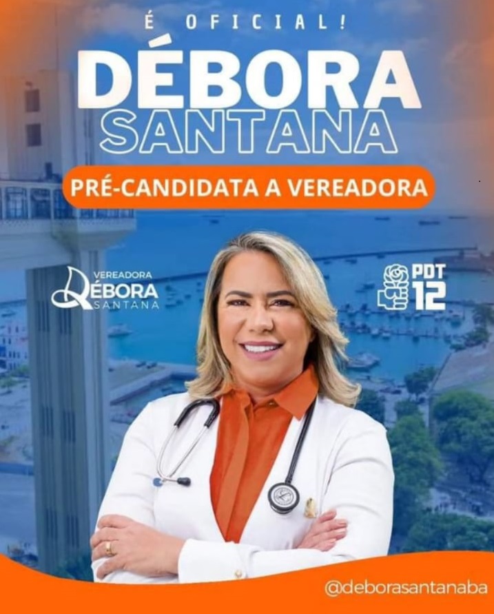 Débora Santana lança sua pré-candidatura à reeleição como vereadora!
