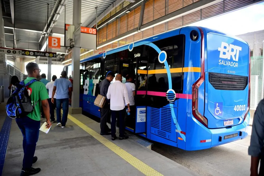 Número de passageiros no BRT Salvador cresce quase 200%