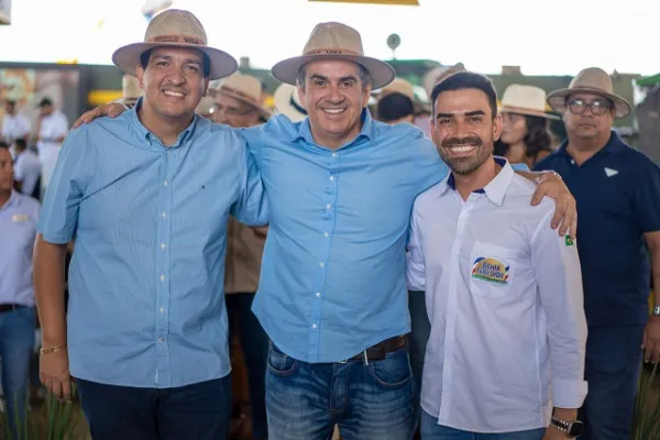 Bahia Farm Show: Senador Ciro Nogueira, presidente PP recebe as boas vindas de Danilo Henrique