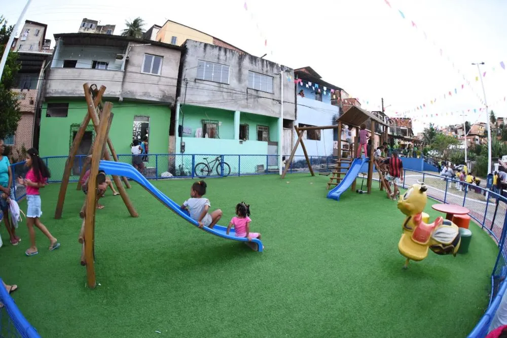 Prefeitura entrega praça no Saboeiro e alcança 518 equipamentos de lazer na cidade